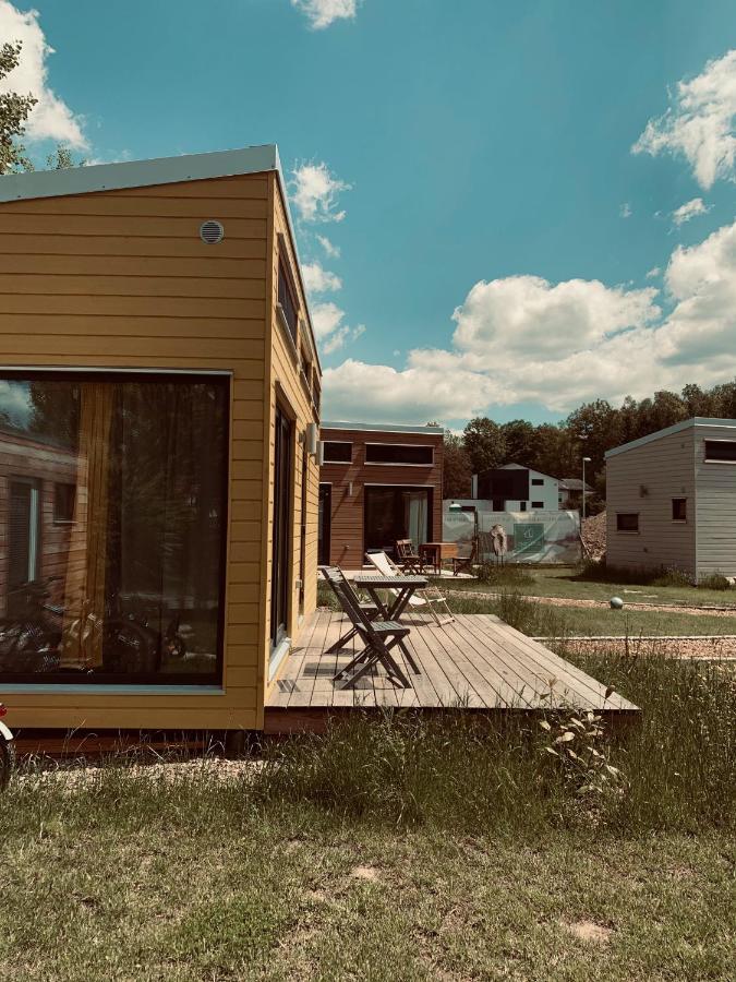 Tinylodge Am Ellertshaeuser See Stadtlauringen Buitenkant foto